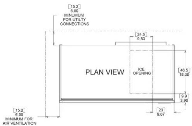 Scotsman Prodigy Plus C1848R - Condenser and Ice Machine Layouts - 2