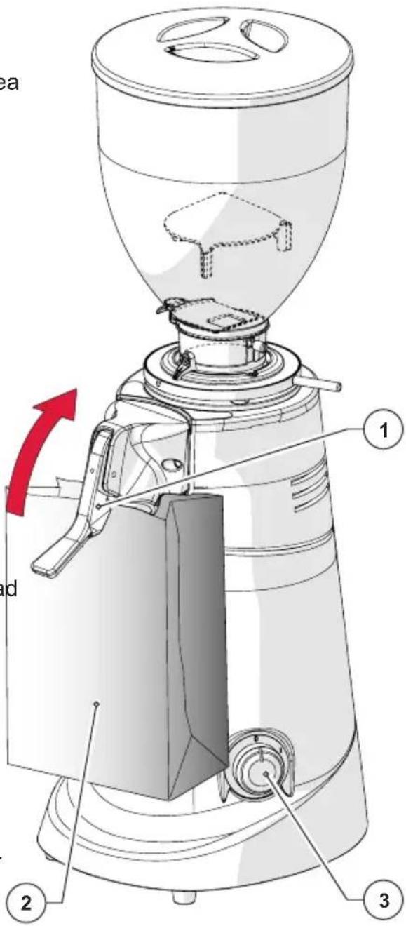 Fiorenzato F6 D - Recogida de café molido (solo en molinillo de café) - 1