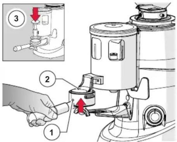 Fiorenzato F6 D - Regolazione dosatura (solo su macinadosatori) - 3
