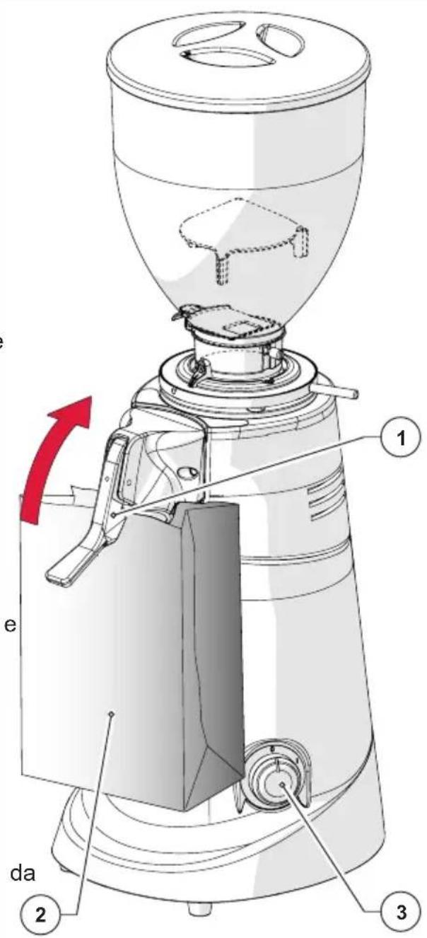 Fiorenzato F6 D - Raccolta caffè macinato (solo su macinacaffè) - 1