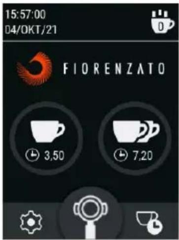 Fiorenzato F4 EVO - Παροχή δόσεων (μονή / διπλή / συνεχής) στο μοντέλο F4 EVO - 4