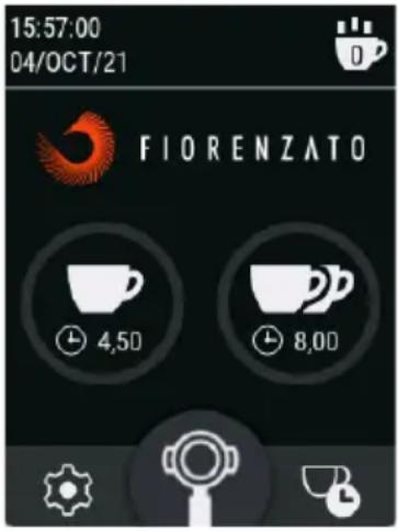 Fiorenzato F4 EVO - Dose dispensing (single / double / continuous) on F4 EVO - 1
