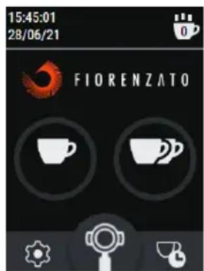 Fiorenzato F4 EVO - Отображение времени дозирования - 2