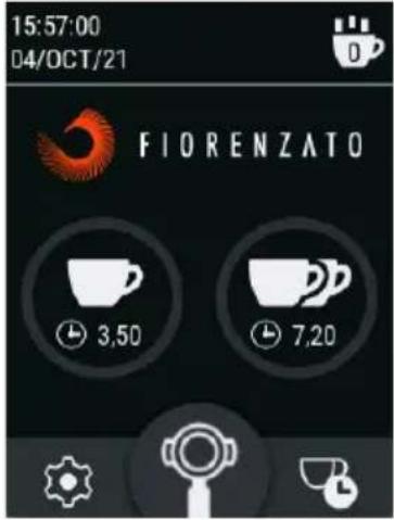 Fiorenzato F4 EVO - Suministro dosis (sencilla / doble / continua) en F4 EVO - 4