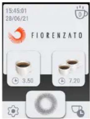 Fiorenzato F4 EVO - Bedienfeld - 2