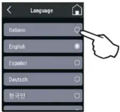 Fiorenzato F4 EVO - Language - 1