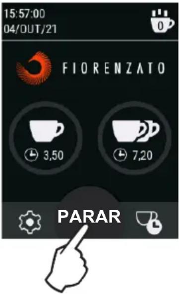 Fiorenzato F4 EVO - Dispensação doses (única / dupla / contínua) no F4 EVO - 3