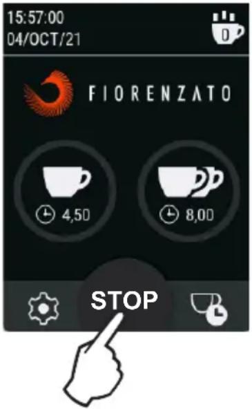 Fiorenzato F4 EVO - Dose dispensing (single / double / continuous) on F4 EVO - 3