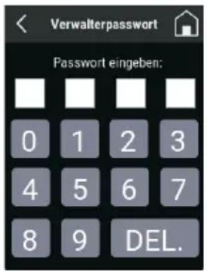 Fiorenzato F4 EVO - Passwort Admin - 1