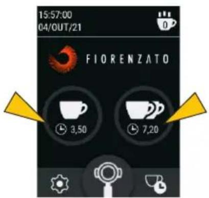 Fiorenzato F4 EVO - Visibilidade Tempos Dose - 1