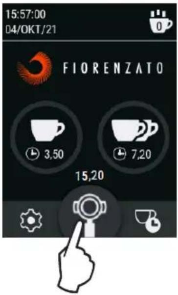 Fiorenzato F4 EVO - Παροχή δόσεων (μονή / διπλή / συνεχής) στο μοντέλο F4 EVO - 5