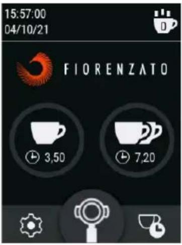 Fiorenzato F4 EVO - F4 EVO上的剂量供应(单份/双份/持续) - 7