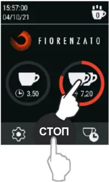 Fiorenzato F4 EVO - Подача порций (одинарная / двойная / непрерывная) на модели F4 EVO - 2