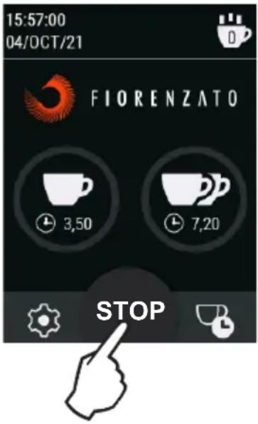 Fiorenzato F4 EVO - Distribution de la dose (simple / double / continue) sur F4 EVO - 3