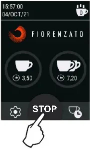 Fiorenzato F4 EVO - Suministro dosis (sencilla / doble / continua) en F4 EVO - 3