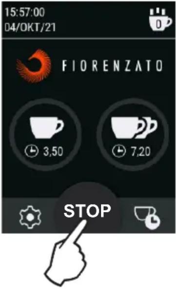 Fiorenzato F4 EVO - Παροχή δόσεων (μονή / διπλή / συνεχής) στο μοντέλο F4 EVO - 3