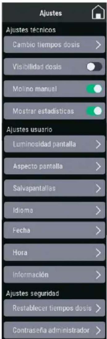 Fiorenzato F4 EVO - Configuraciones Seguridad - 1
