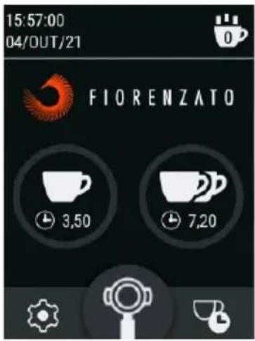 Fiorenzato F4 EVO - Dispensação doses (única / dupla / contínua) no F4 EVO - 4