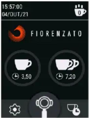 Fiorenzato F4 EVO - Dispensação doses (única / dupla / contínua) no F4 EVO - 1