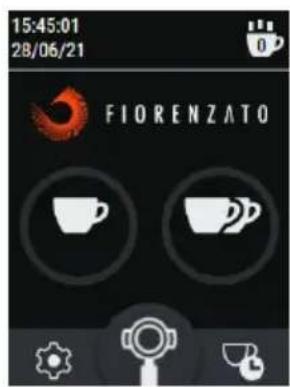 Fiorenzato F4 EVO - 剂量时间的显示 - 2