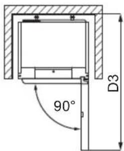 AEG ORC8M321CL - Dimensions - 3