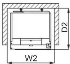 AEG ORC7P321CW - Dimensions - 4