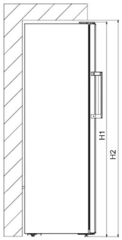 AEG ORK8M391DL - Dimensioner - 1