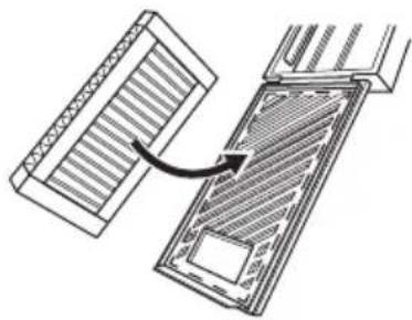AEG EK7D19S1 - Installing and replacing the CleanAir+ filter - 1