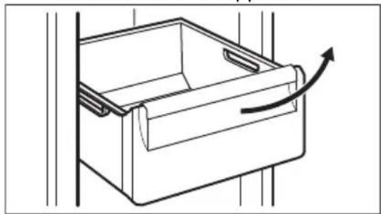 AEG NSC6M193ES - Removing drawers - 1