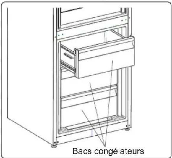 AEG ORC8M361DT - Retrait du bac congélateur : - 3