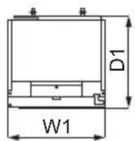 AEG ORC7P361CX - Abmessungen - 2