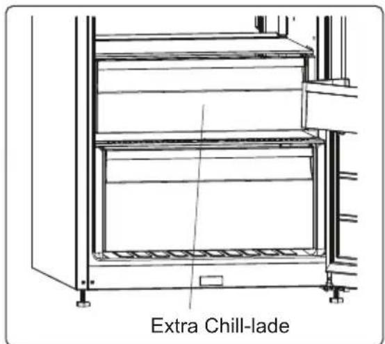 AEG ORK7M391DX - Extra Chill-lades (In sommige modellen) - 1