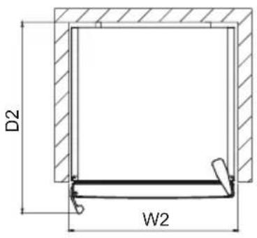 AEG ORK7M391DX - Dimensiones - 2