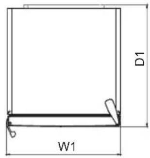AEG ORK7M391DX - Dimensioni - 3