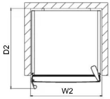 AEG ORK7M391EX - Dimensiones - 2
