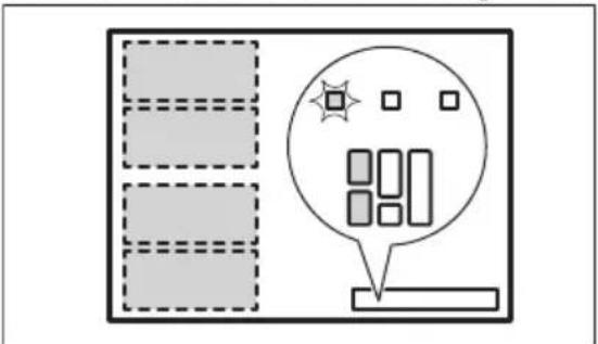 AEG NII64G00FB - Diamètre et position de l'ustensile de cuisine - 3