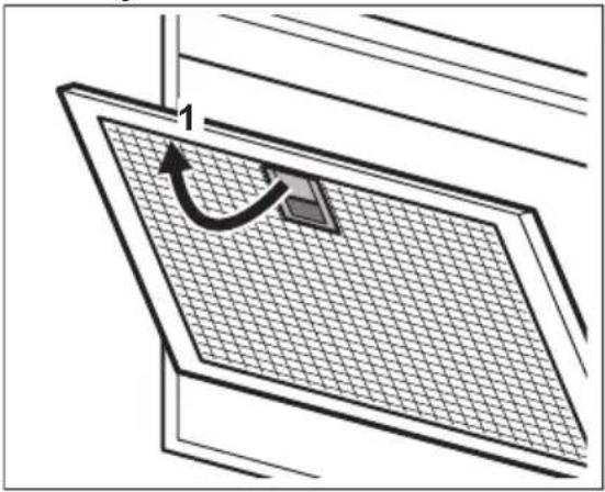 AEG GDE686HB - De vetfilter reinigen - 1