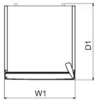 ELECTROLUX LNT6ME46W3 - Boyutlar - 3