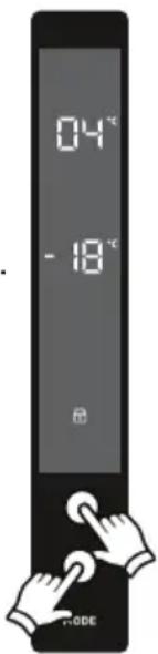 ELECTROLUX LNT6ME46W3 - Çocuk Kilidini Devre Dışı Bırakma - 2