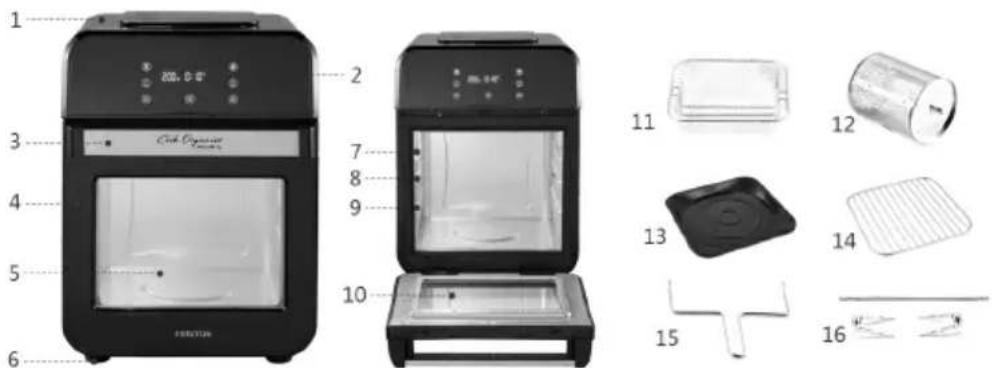 Prixton Cook Organics Pro Air - Elemento principale - 1