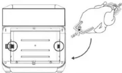 Prixton Cook Organics Pro Air - Para usar las horquillas y espetón para asados. - 4