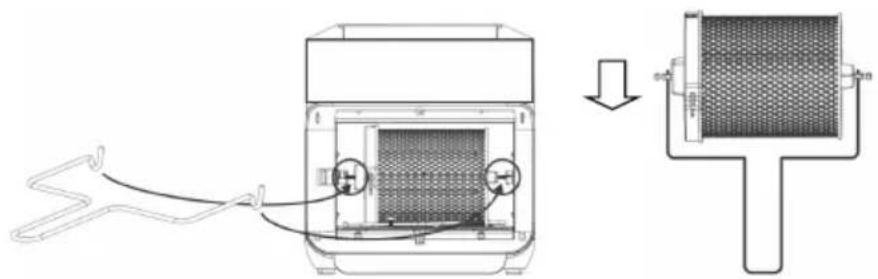 Prixton Cook Organics Pro Air - Para usar la cesta giratoria. - 3