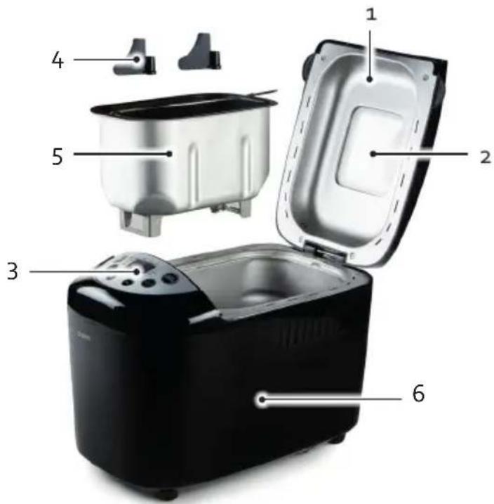 DOMO B3977 - PARTS - 2