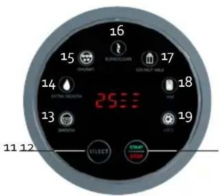 DOMO DO728BL - PANEL DE CONTROL - 1