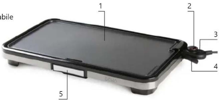 DOMO DO9263G - COMPONENTI - 1