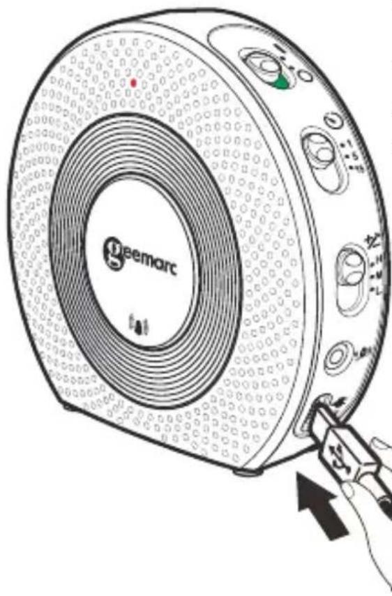 GEEMARC AMPLICALL 140 - Connection your device - 1