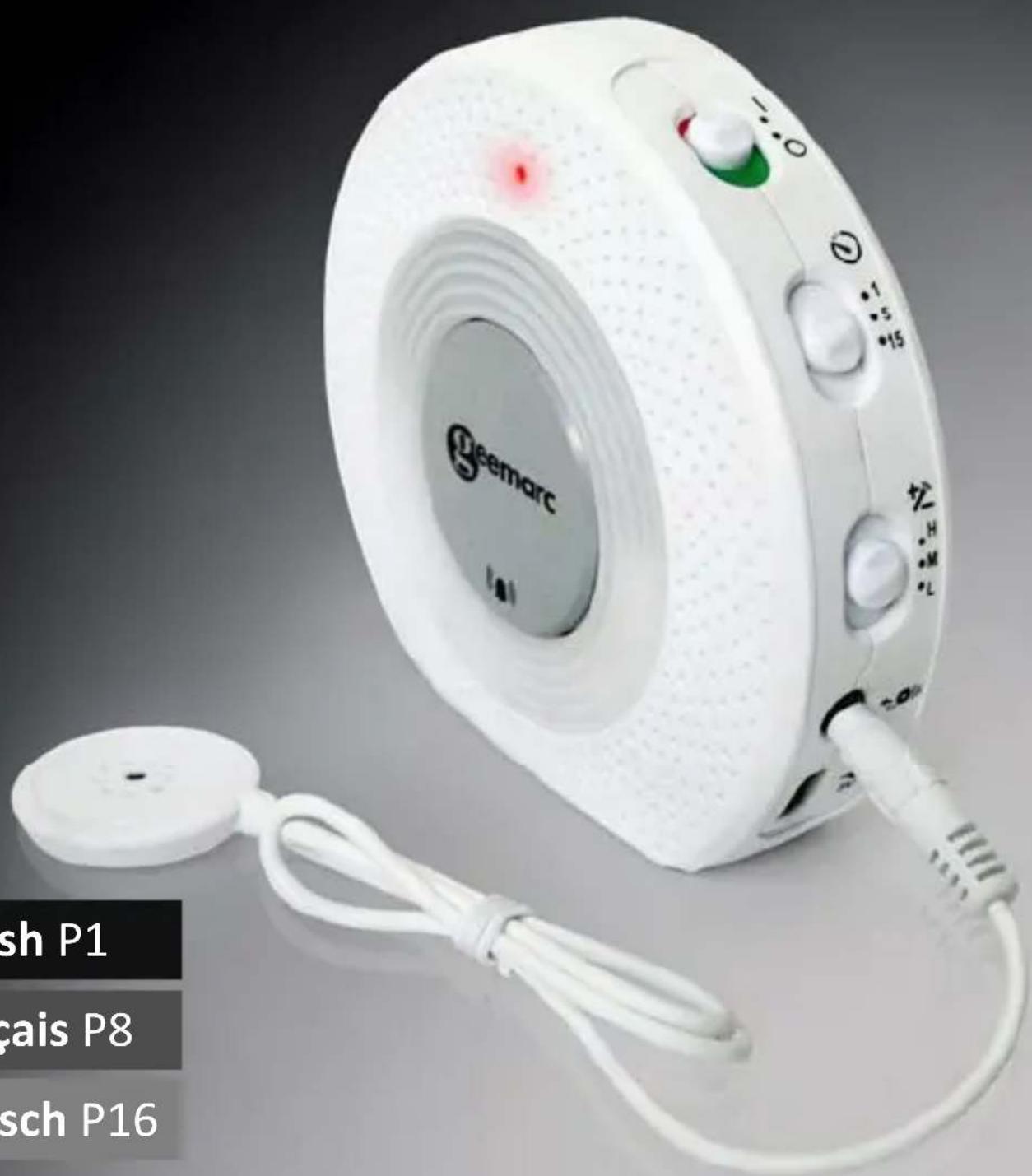 GEEMARC AMPLICALL 140 - Drahtloser Geräuschsensor-Alarmgeber (Baby-Monitor) - 1