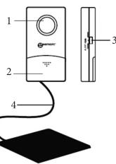 GEEMARC AMPLICALL PSA200 - Descriptif de l'émetteur - 1