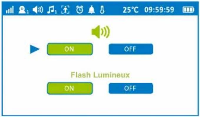 GEEMARC AMPLICALL SENTINEL - Réglage Type d'Alarme - 2