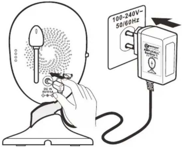 GEEMARC AMPLICALL SENTINEL - Alimentation électrique de la caméra - 1